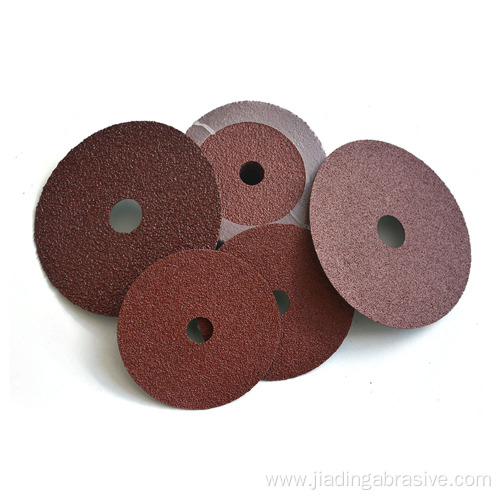 Round resin Fiber Backing Disc for metal polishing